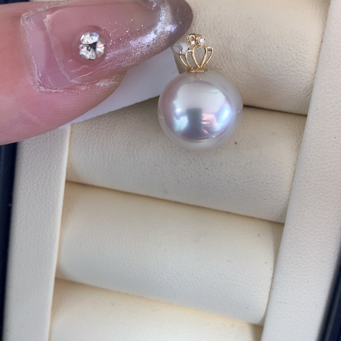 海水珍珠颈饰18K金镶嵌