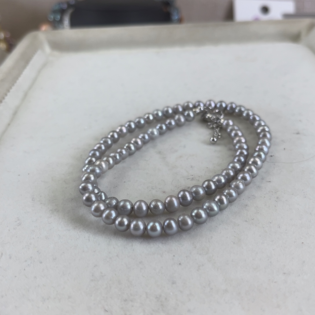 未镶嵌淡水珍珠项链【纯恬】