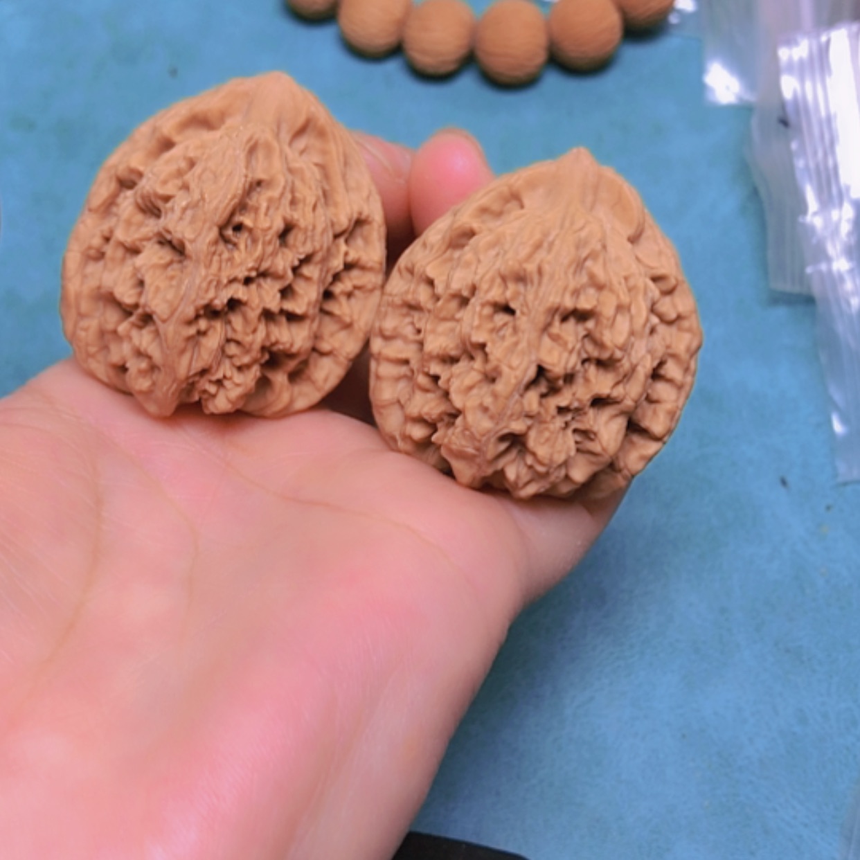 【闪购商品】把件核桃38.5梅枝虎全品出油