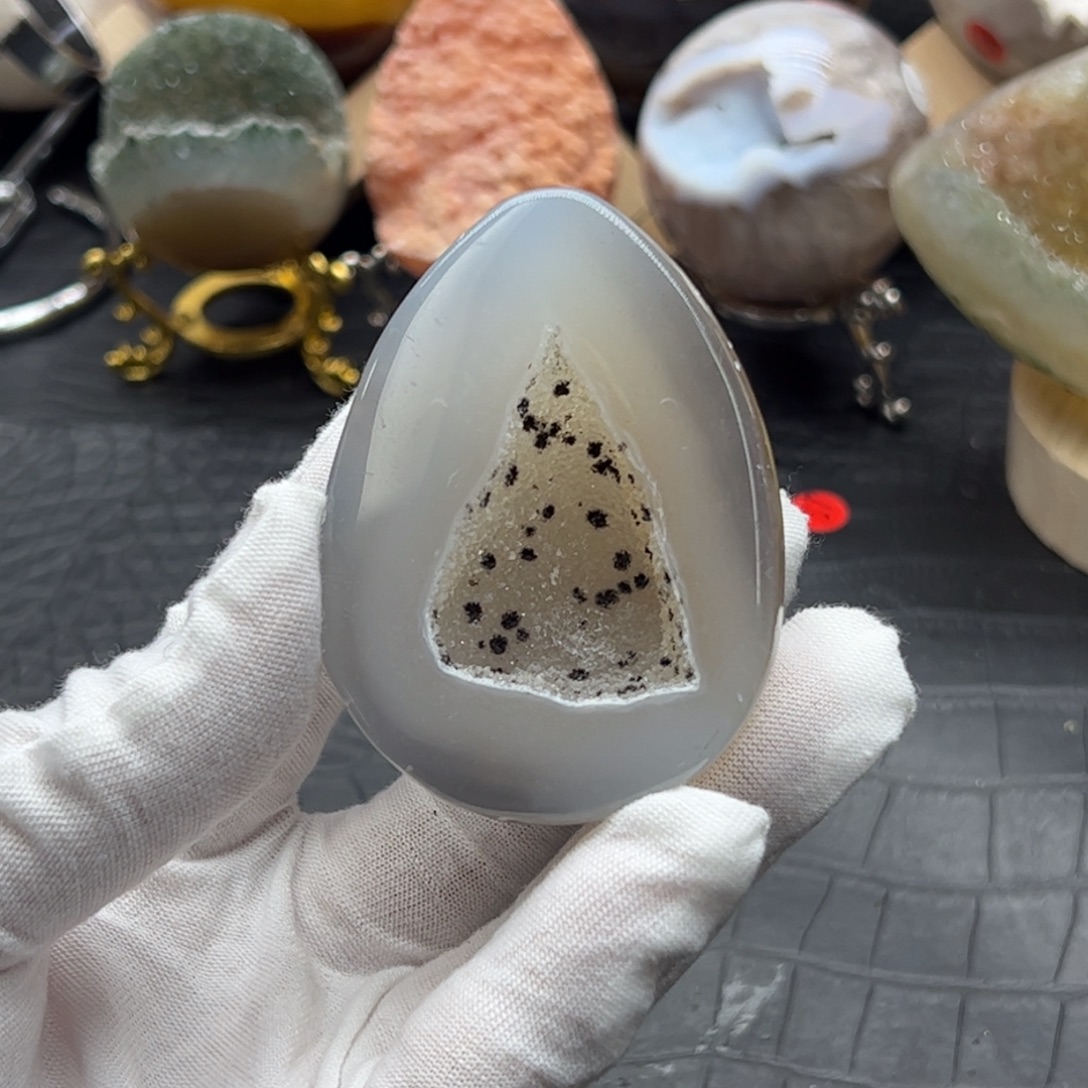 水晶珠宝半成品未镶嵌龙蛋41