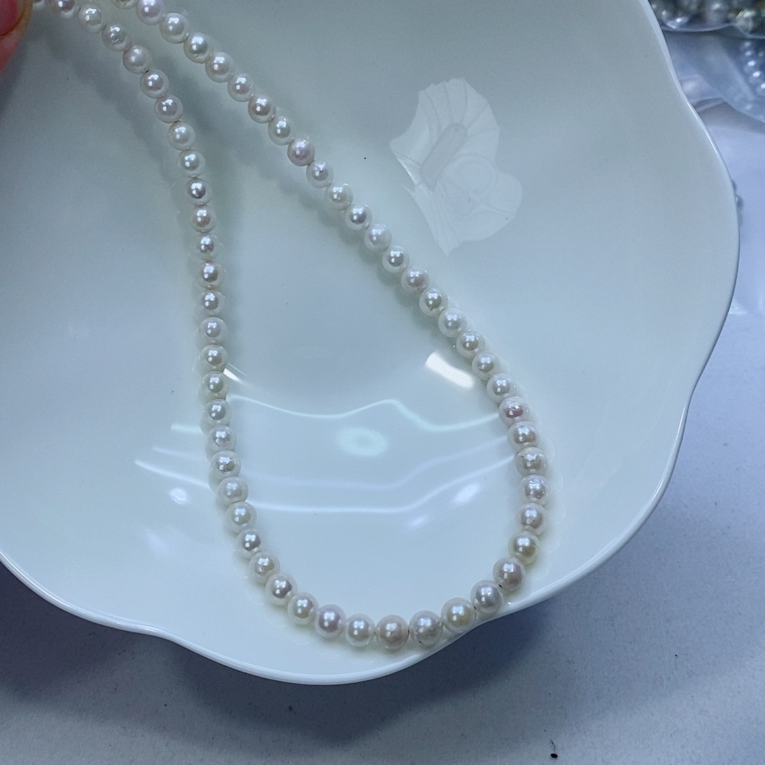 海水珍珠颈饰银S925镶嵌