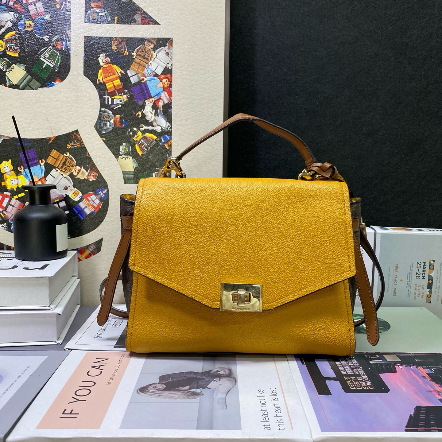 95新 MICHAEL KORS/迈克高仕 23270斜挎包25*20