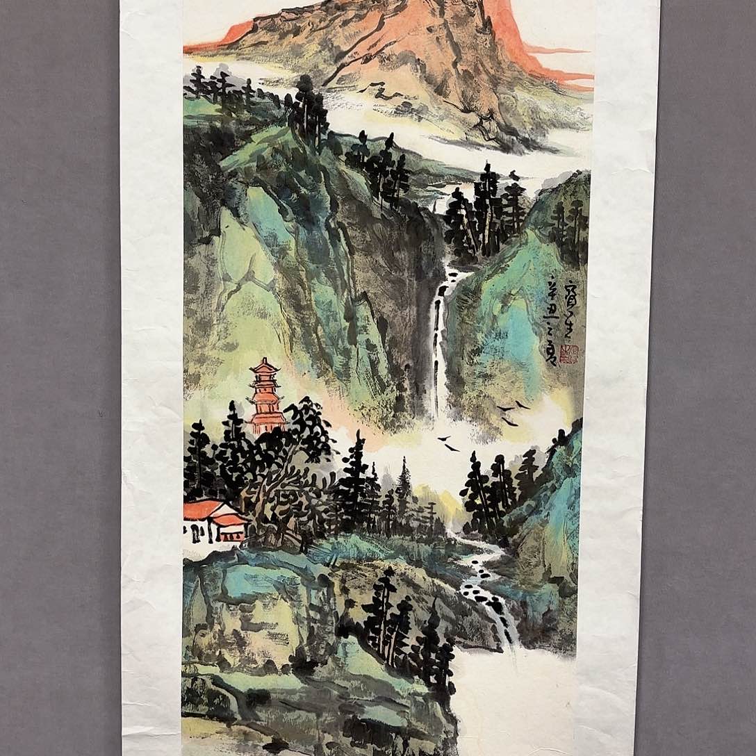 国画国画纯手绘作品请放心去藏