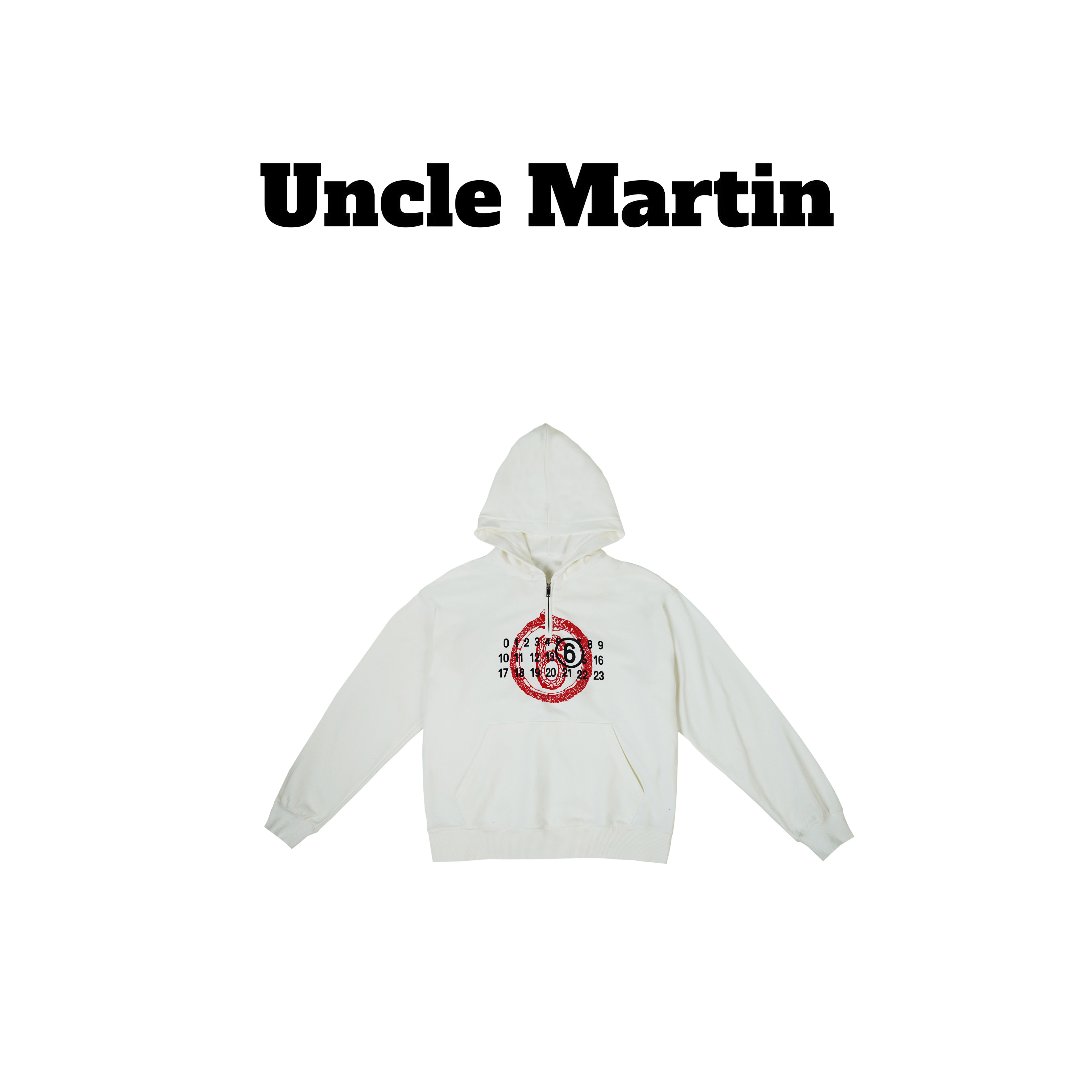 马丁叔叔 25新款上新百搭时尚连帽卫衣