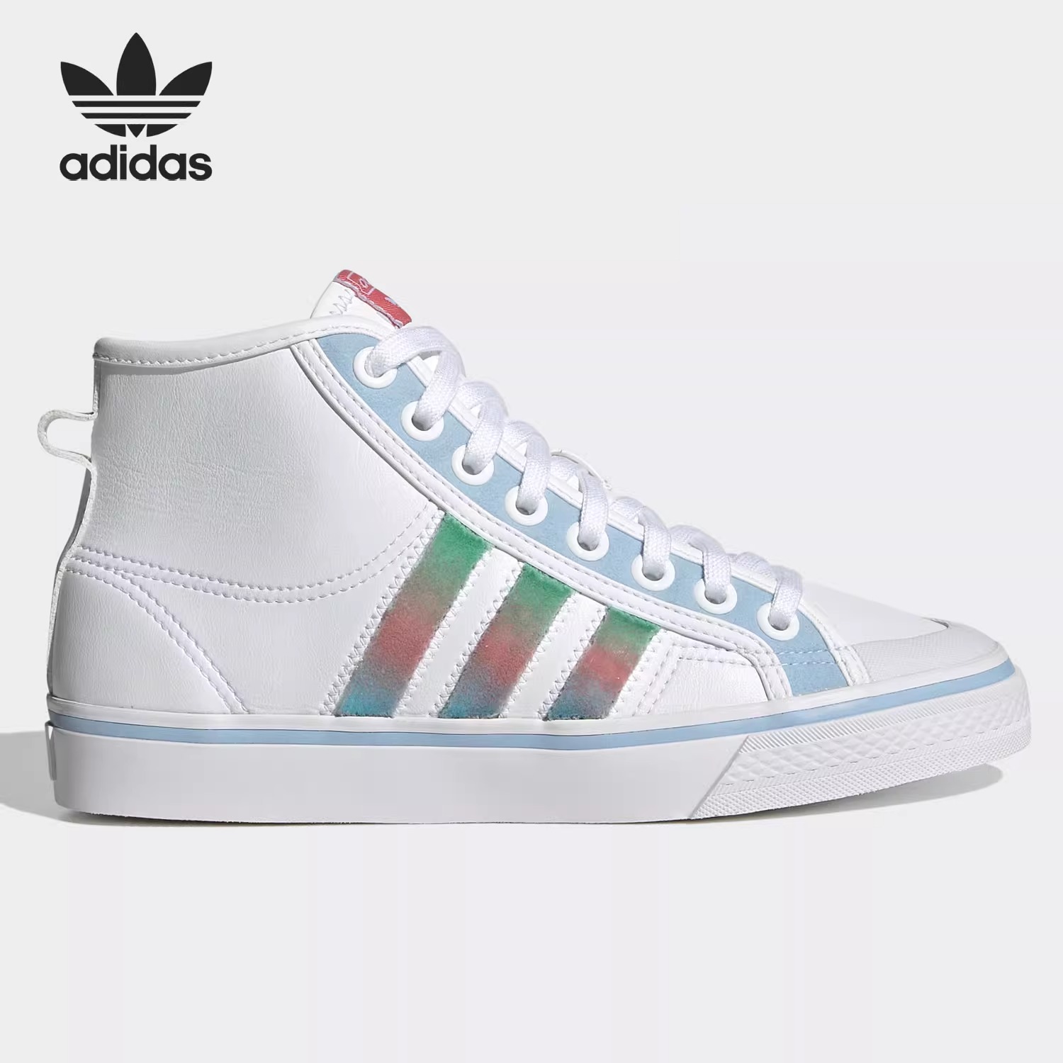 （微瑕慎拍）Adidas/阿迪达斯NIZZA HIRF高帮休闲板鞋GZ2796