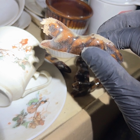 瓷片国营厂库存笔架