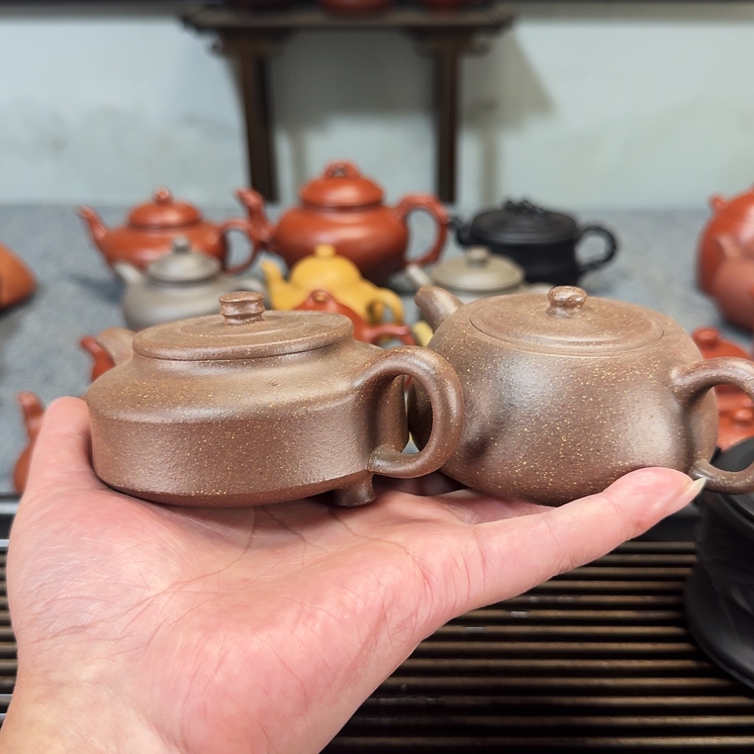 ****茶壶紫砂全手工紫砂壶井栏周盘