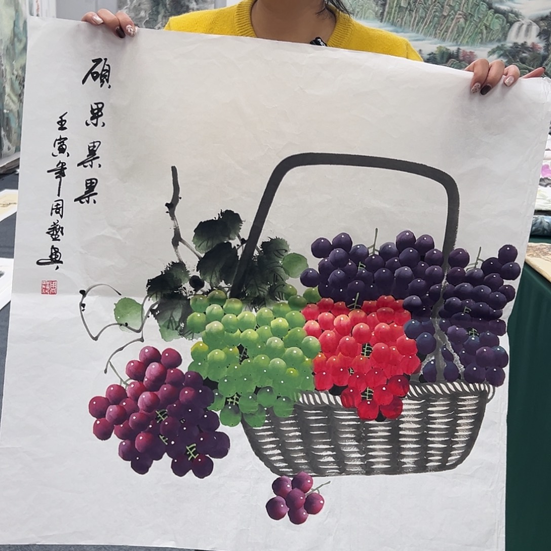 国画纯手绘国画作品!!!