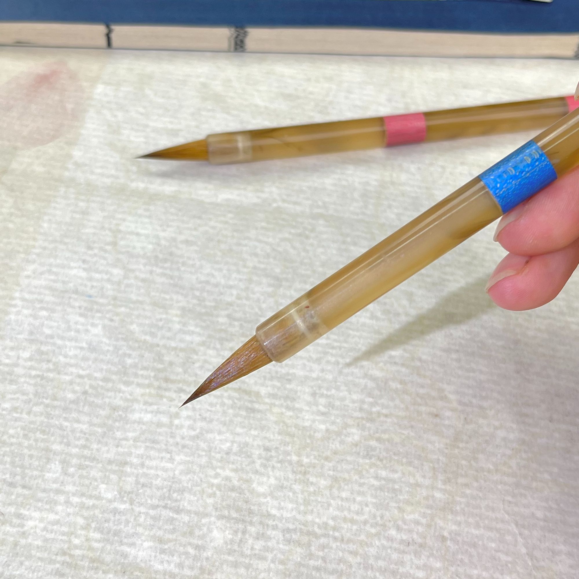 【辽尾特制】狼毫小楷毛笔 作品级狼毫毛笔 出锋2.2  口径0.65