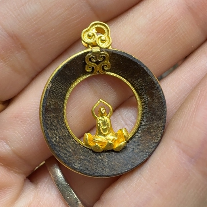 沉香吊坠馨安居沉香定制款