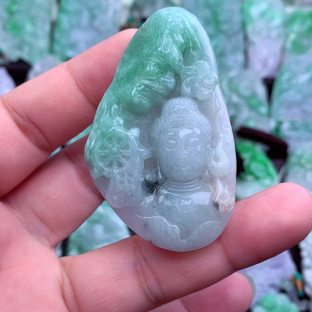 翡翠吊坠(不含链)未镶嵌