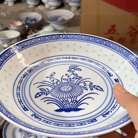 摆件陶景德镇高温陶瓷20.5