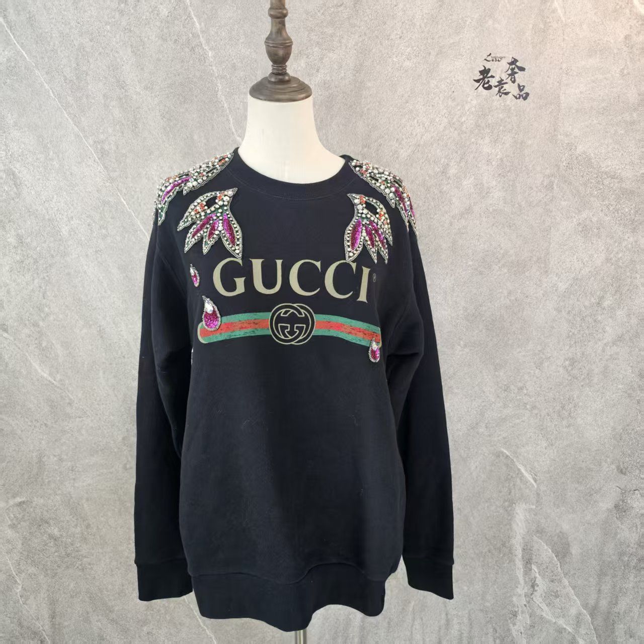 95新 GUCCI/古驰 海囤Q/古驰上衣/s码/sw151606