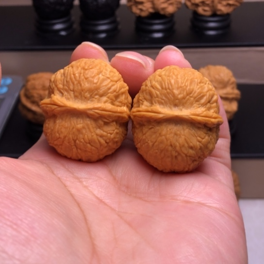 文玩核桃把件龟甲元宝蟾10