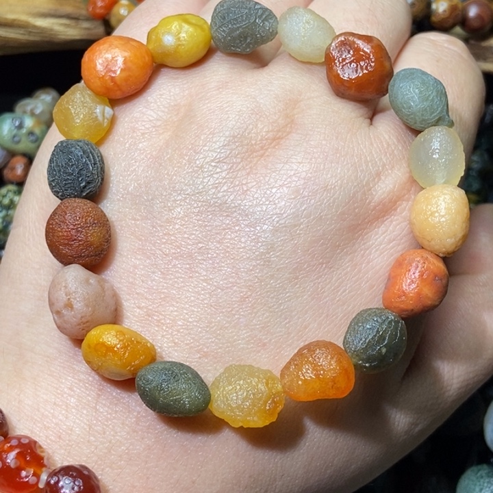 玛瑙/玉髓合金手链