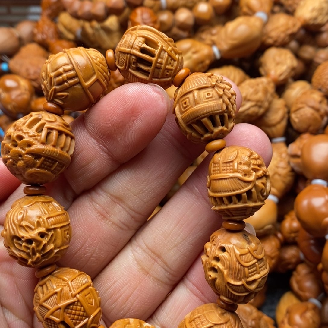 橄榄核手串我们的