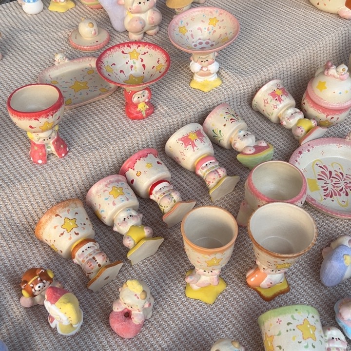 摆件陶景德镇陶瓷摆件猪猪猪02