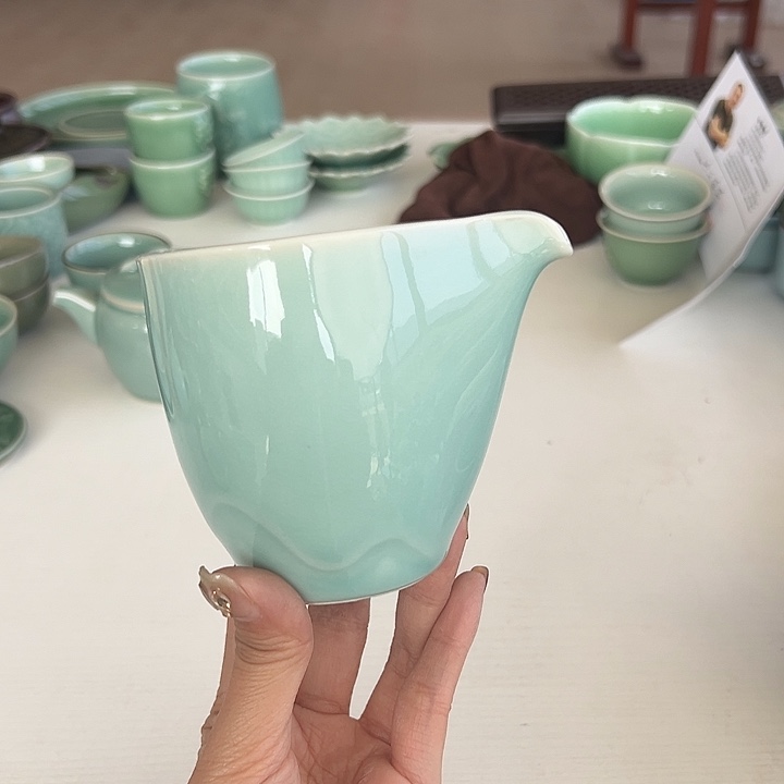 小米茶器龙泉青瓷