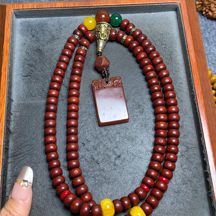 星月菩提吊坠菩提