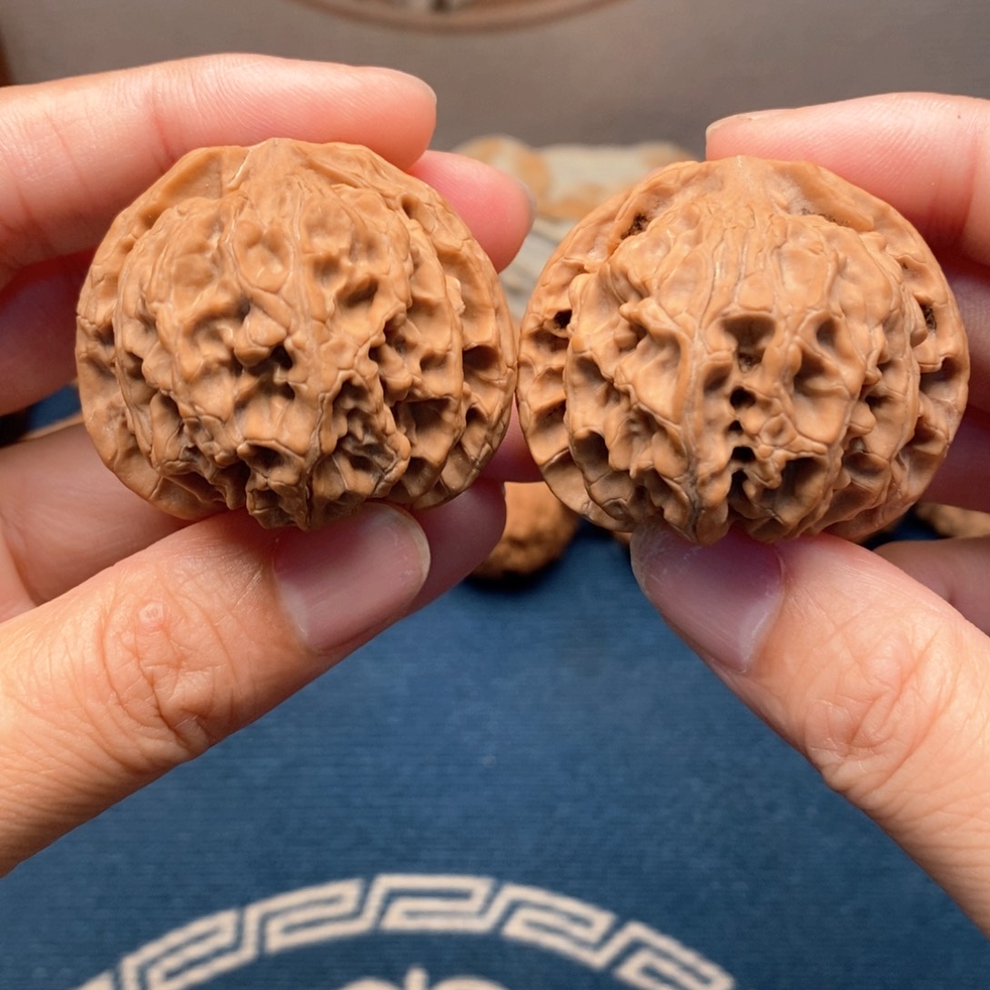 文玩核桃把件8苹果园42.5