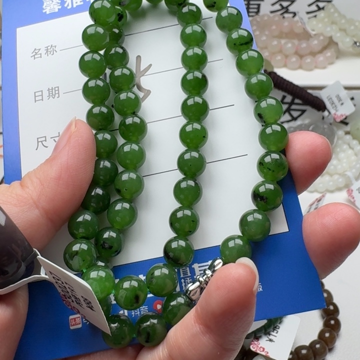 和田玉颈饰未镶嵌猫****7