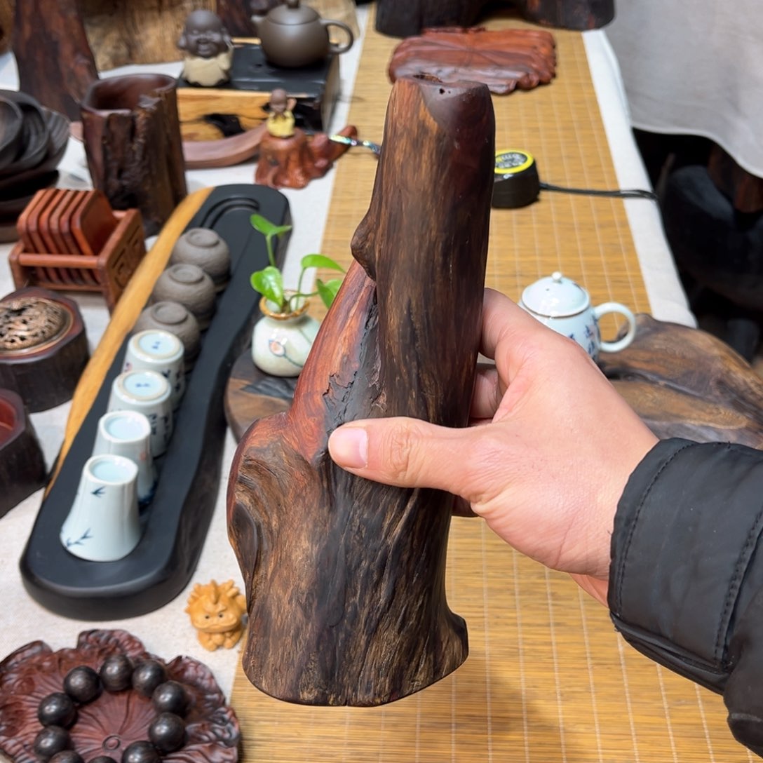 缅甸花梨花器花器