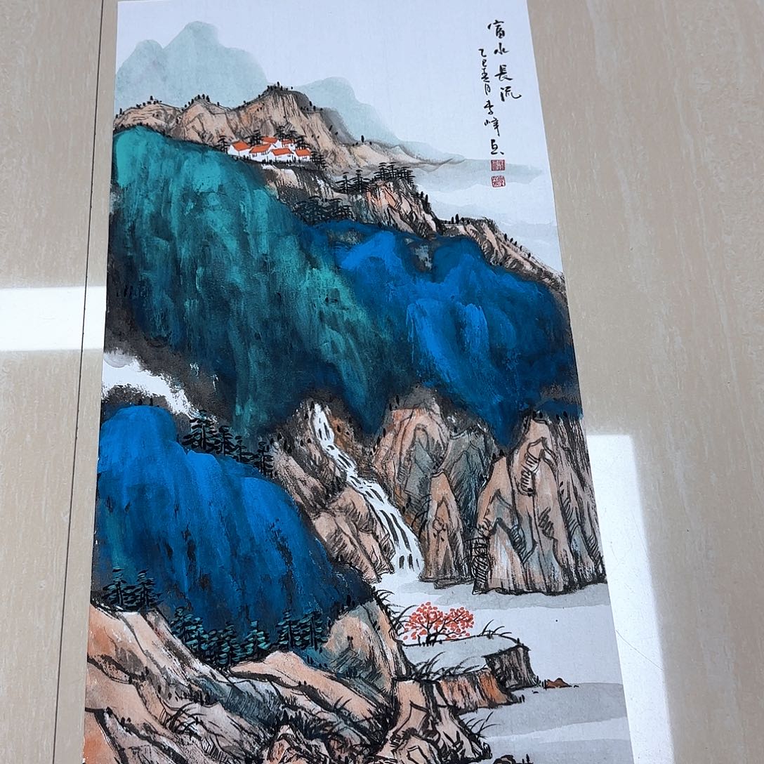 国画国画作品多次