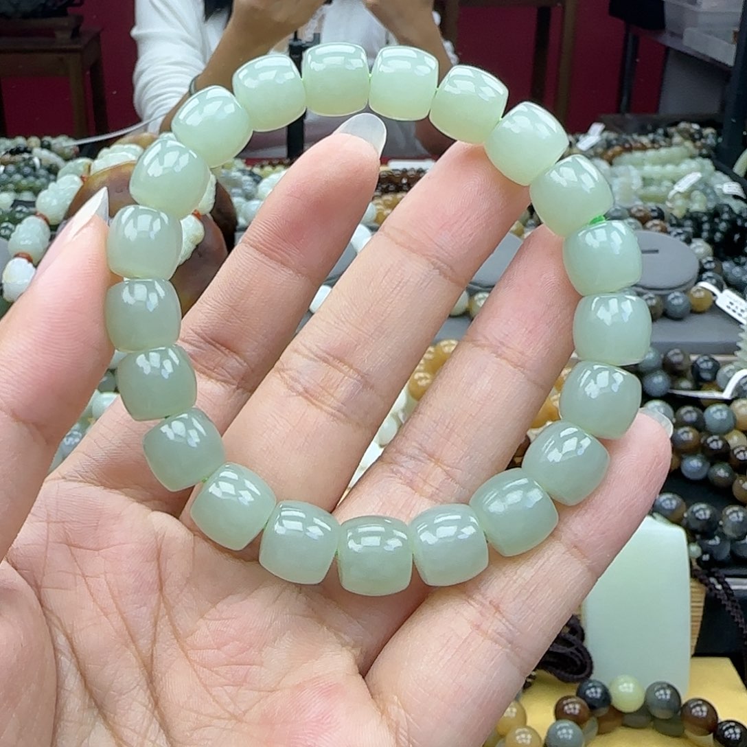 和田玉手链未镶嵌