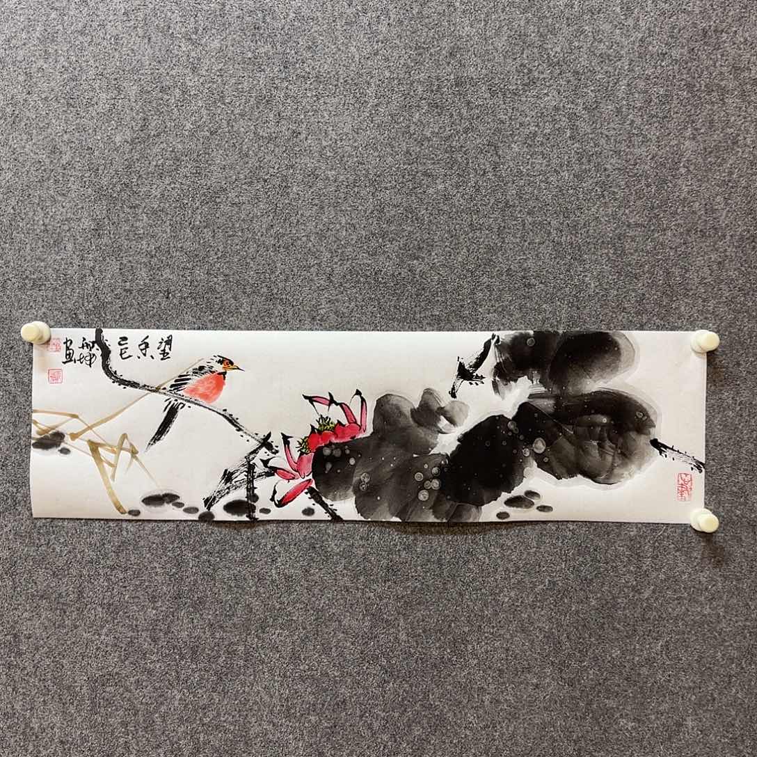 国画邢坤老师手绘作品