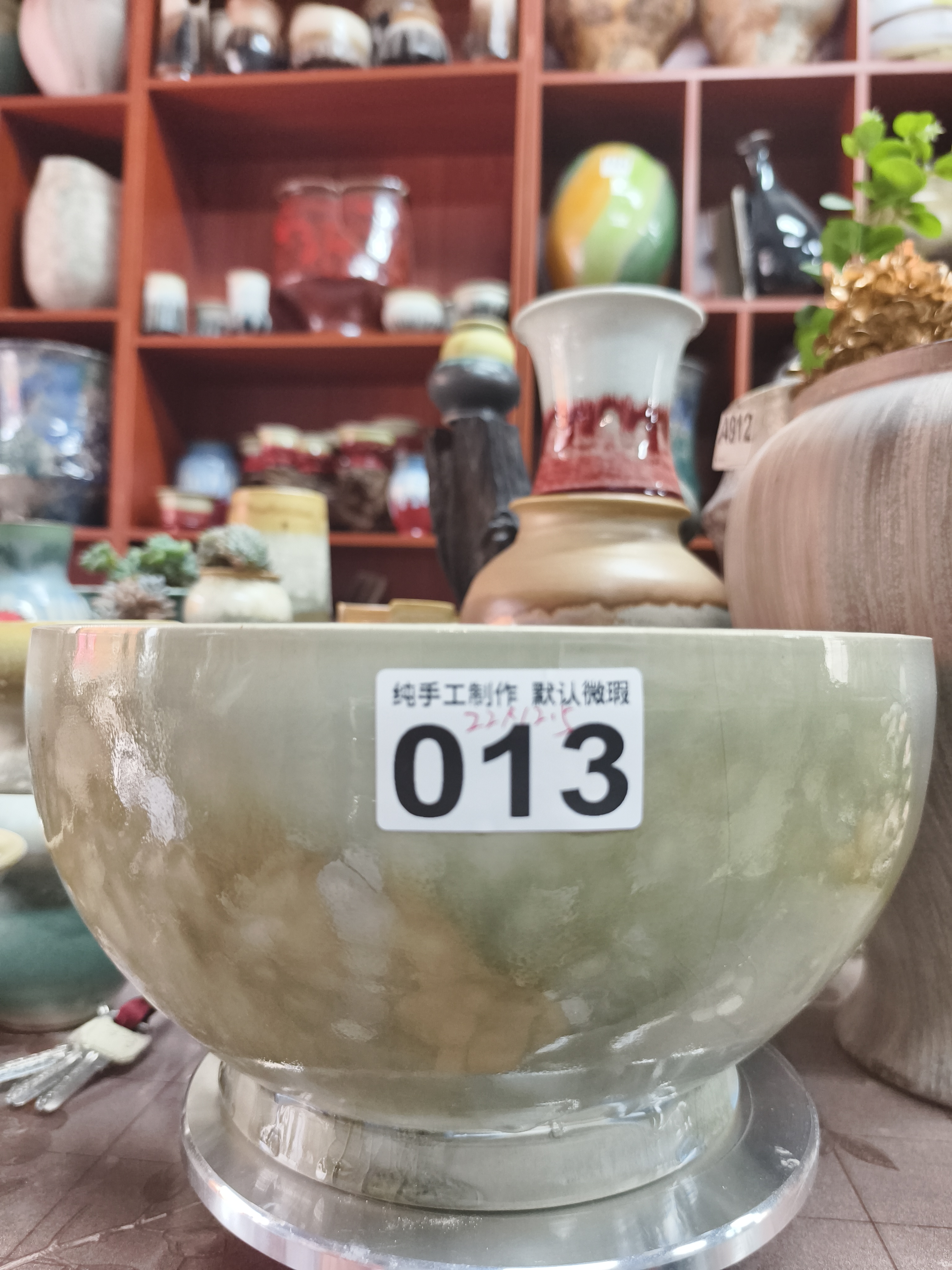 景德镇手工陶瓷花盆