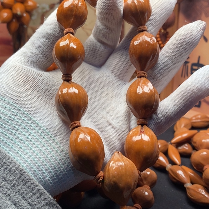 橄榄核手串/手链2.1三花铁盒