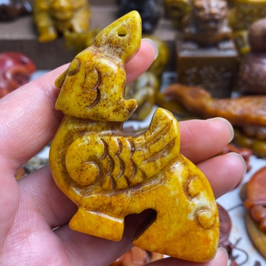蛇纹石玉未镶嵌颈饰89