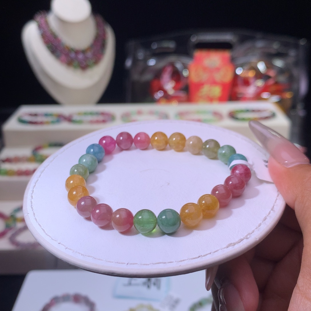 碧玺手链未镶嵌碧玺