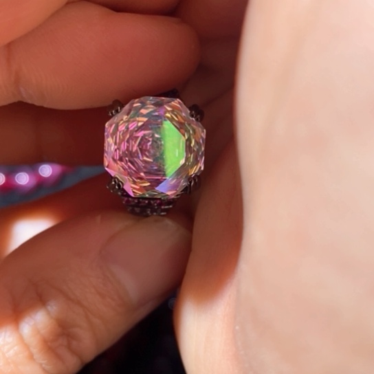 红宝石戒指银S925镶嵌