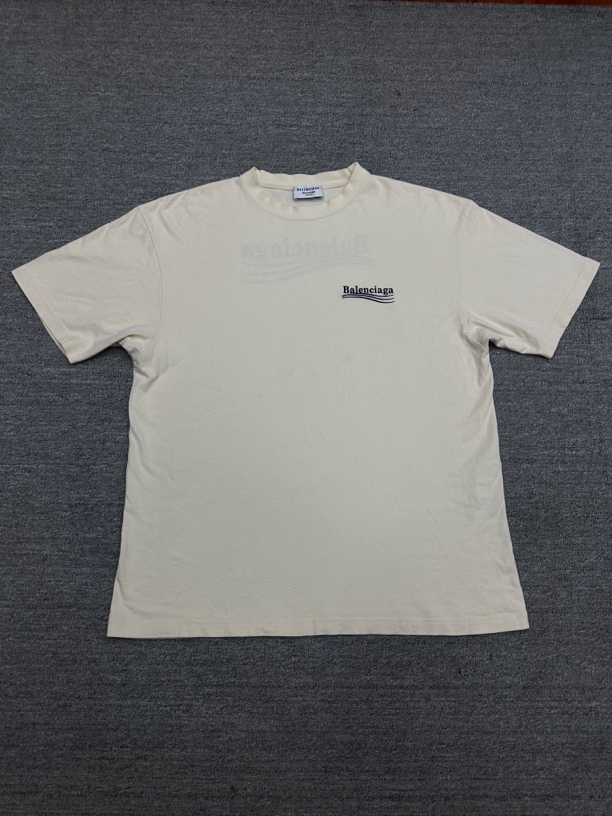 99新 Balenciaga/巴黎世家 m码 巴黎世家刺绣可乐海浪 99新