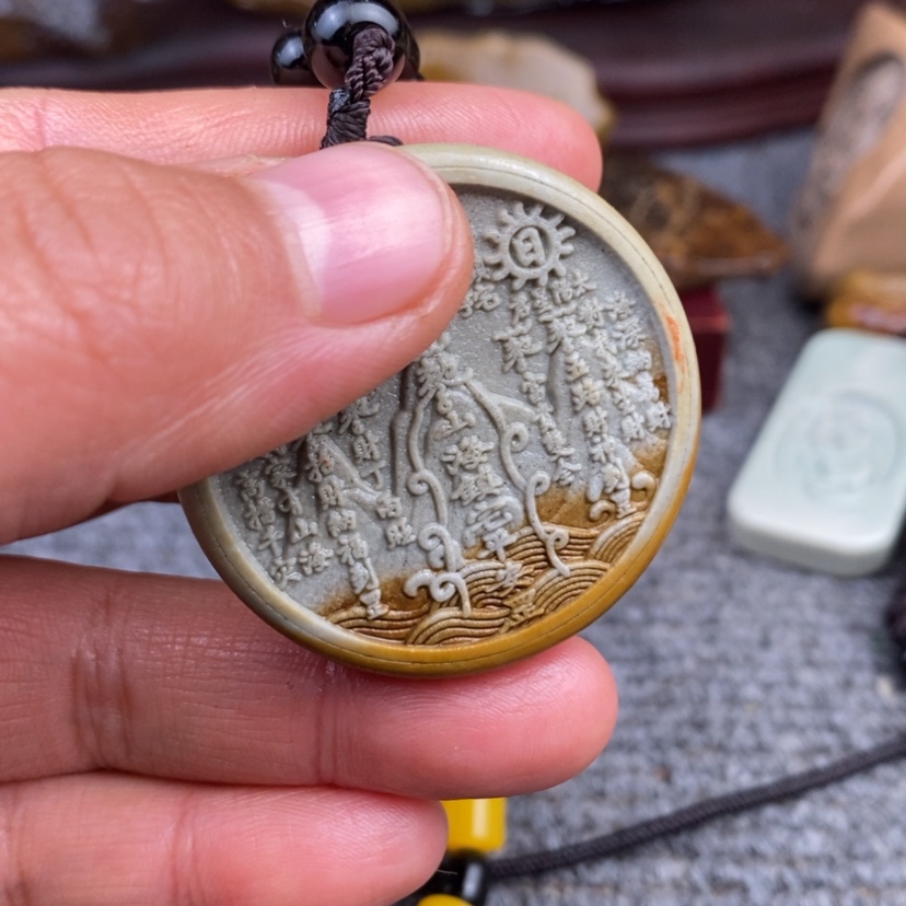 【闪购商品】原石雕刻手把件