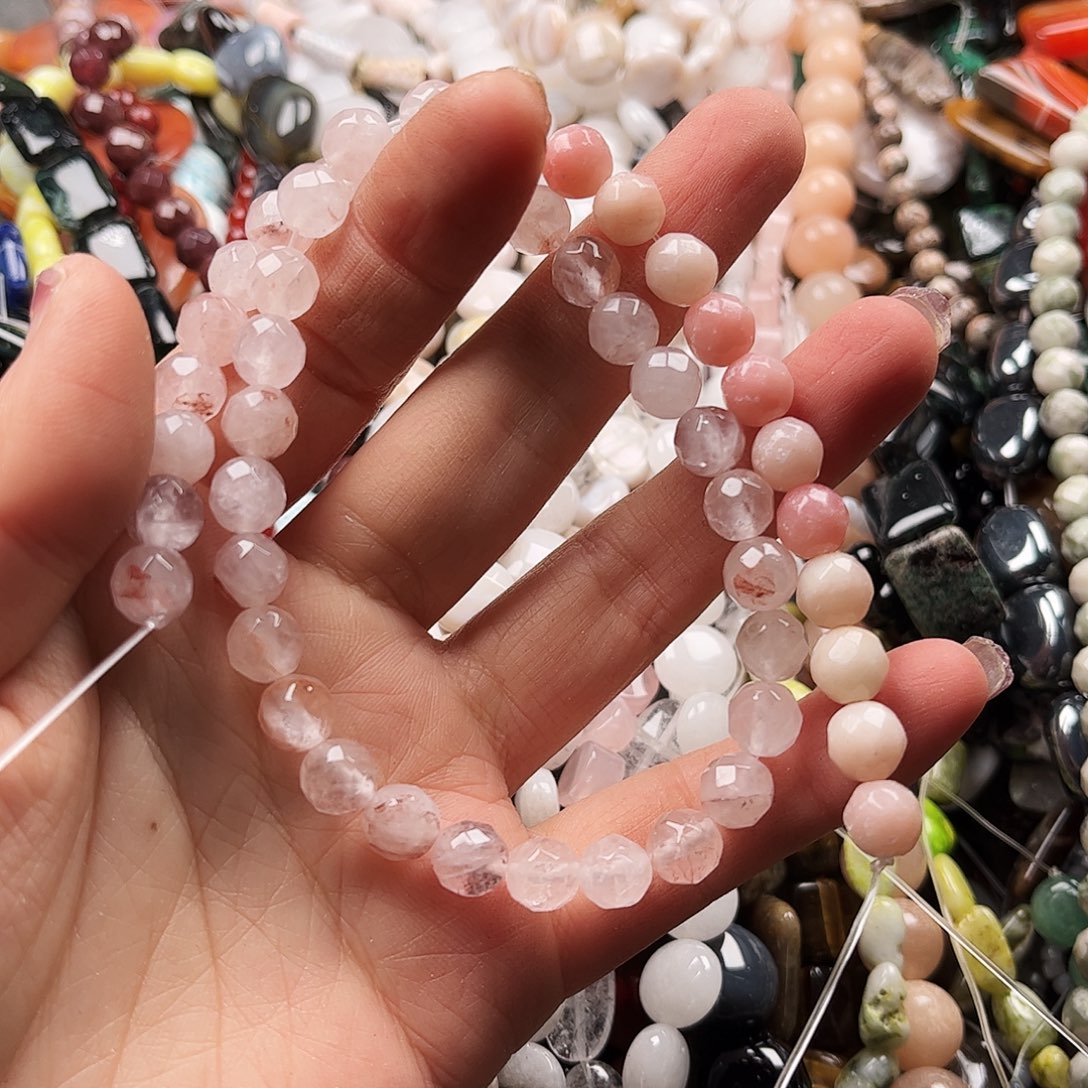 石英质玉珠宝奇石未镶嵌卡8