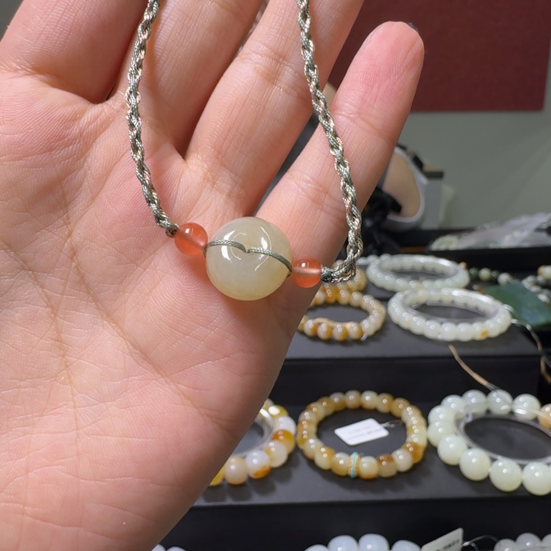 和田玉手链未镶嵌