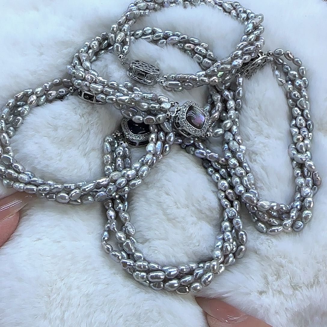 未镶嵌项链定制377淡水珍珠