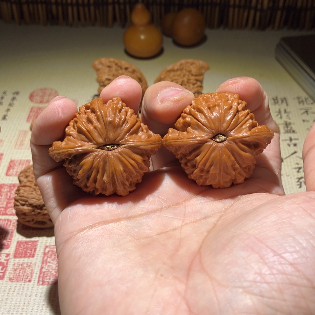 文玩核桃吊坠w****o磨盘43尺全品