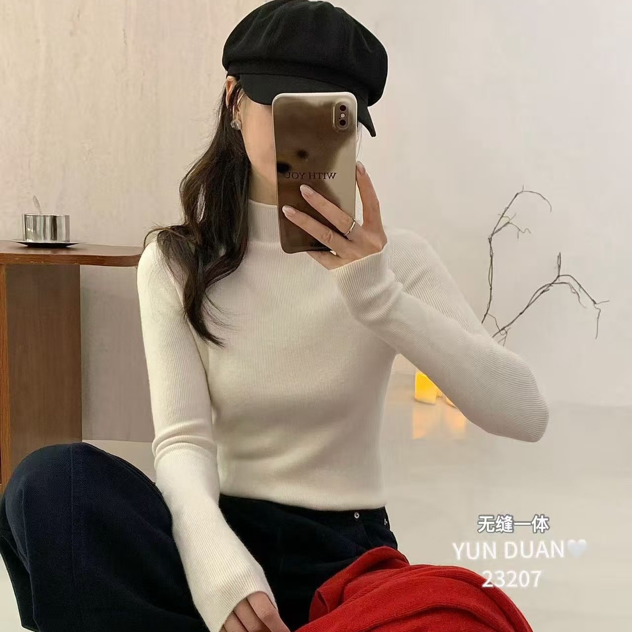 薇薇美冬季爆款打底针织
