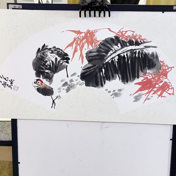 国画张圣敏先生纯手绘作品