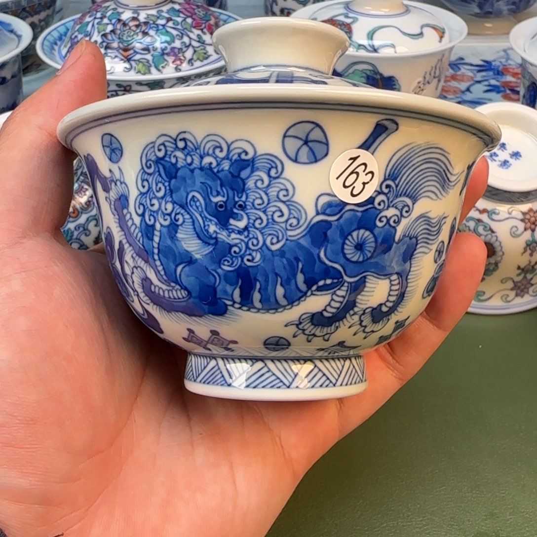 彦祖纯手工手绘茶具163