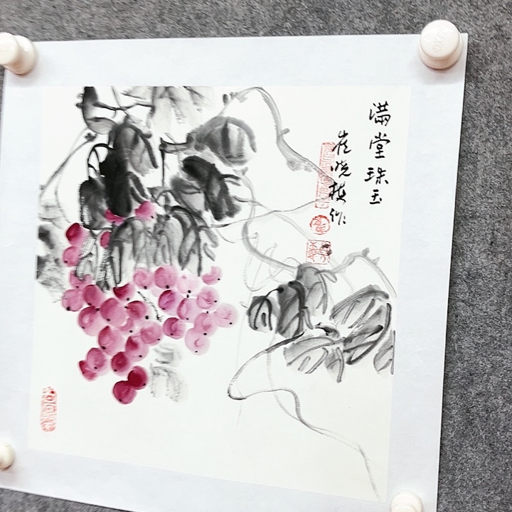 书法崔晓梅绘画作品