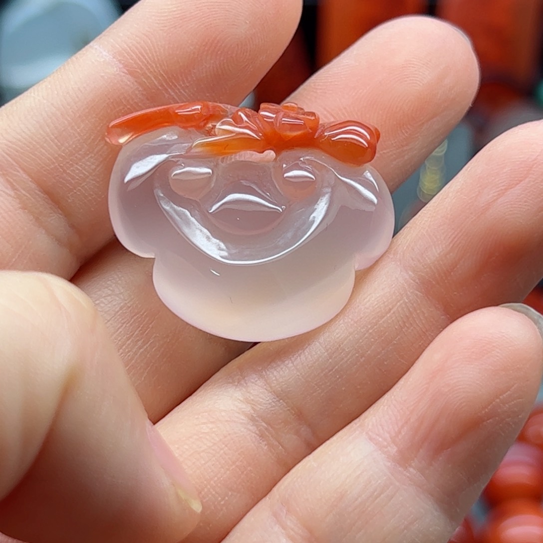 南红玛瑙未镶嵌配饰