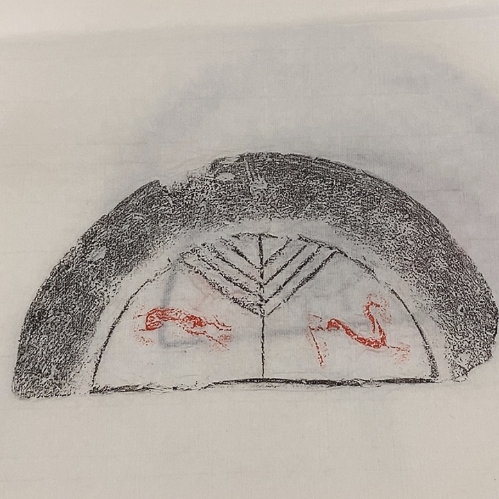 拓片用纸其他瓦当拓片