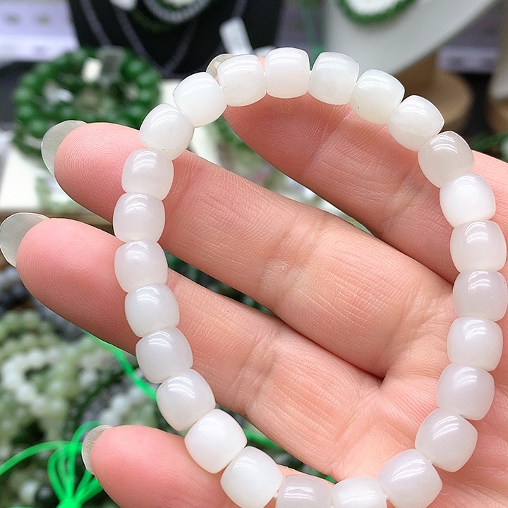 【闪购商品】和田玉手链未镶嵌8