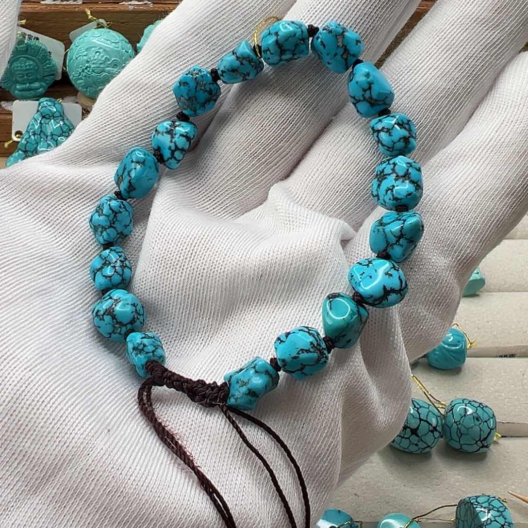 绿松石随形 手串 未镶嵌