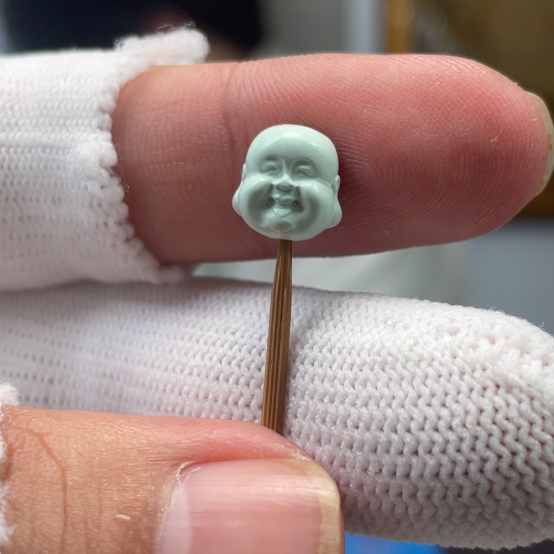 绿松石未镶嵌挂件