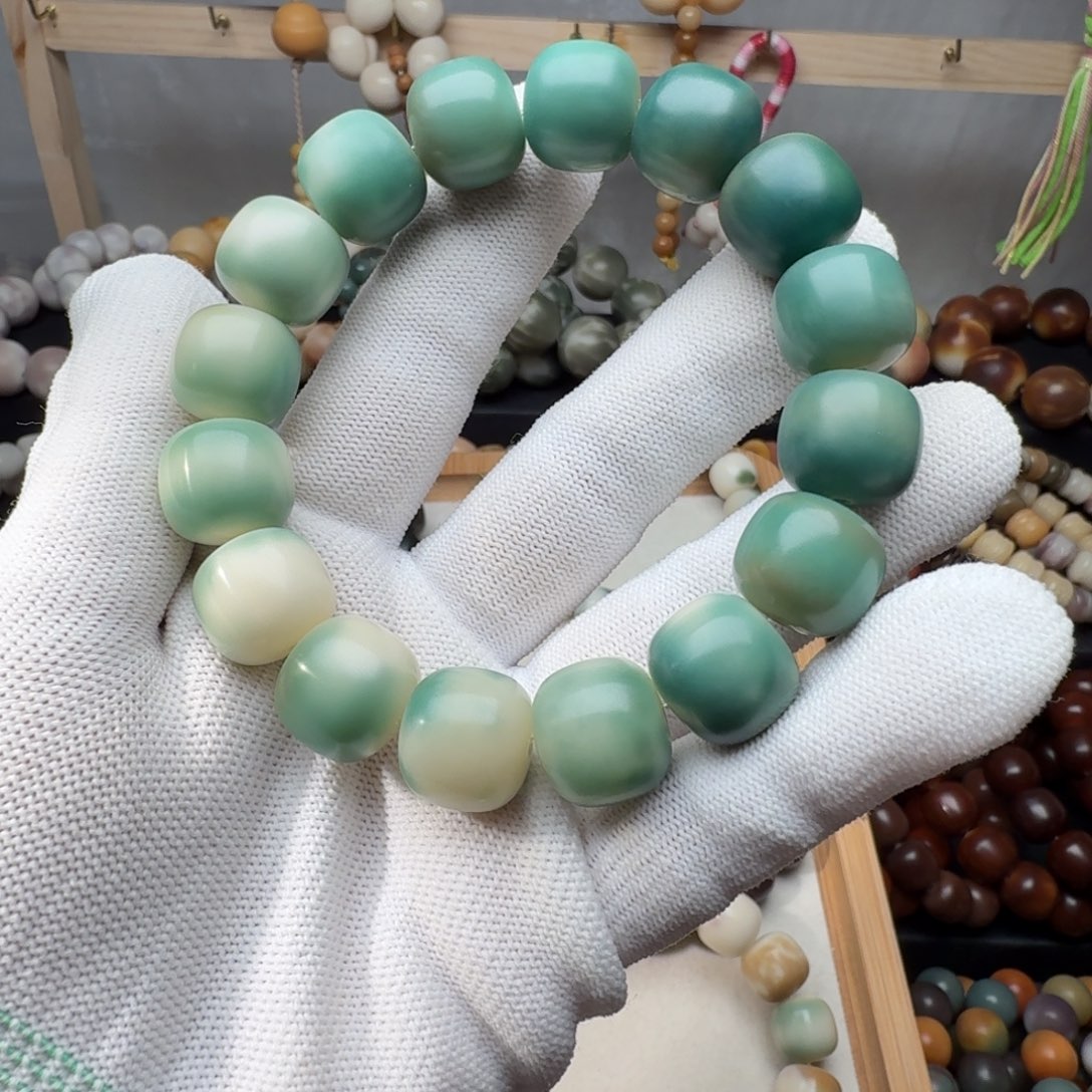 用***3手串菩提根/象牙果卡15干磨